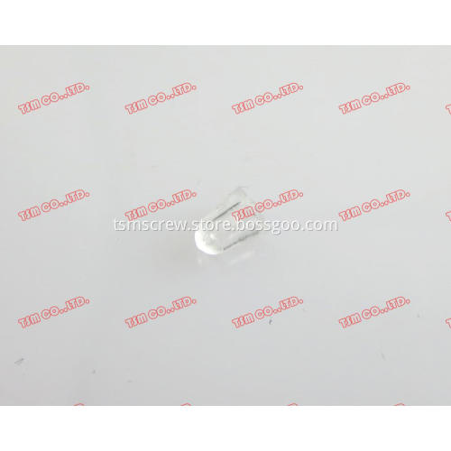 Plastic Silicone Soft Cap Rimless Eyeglasses Eyewear